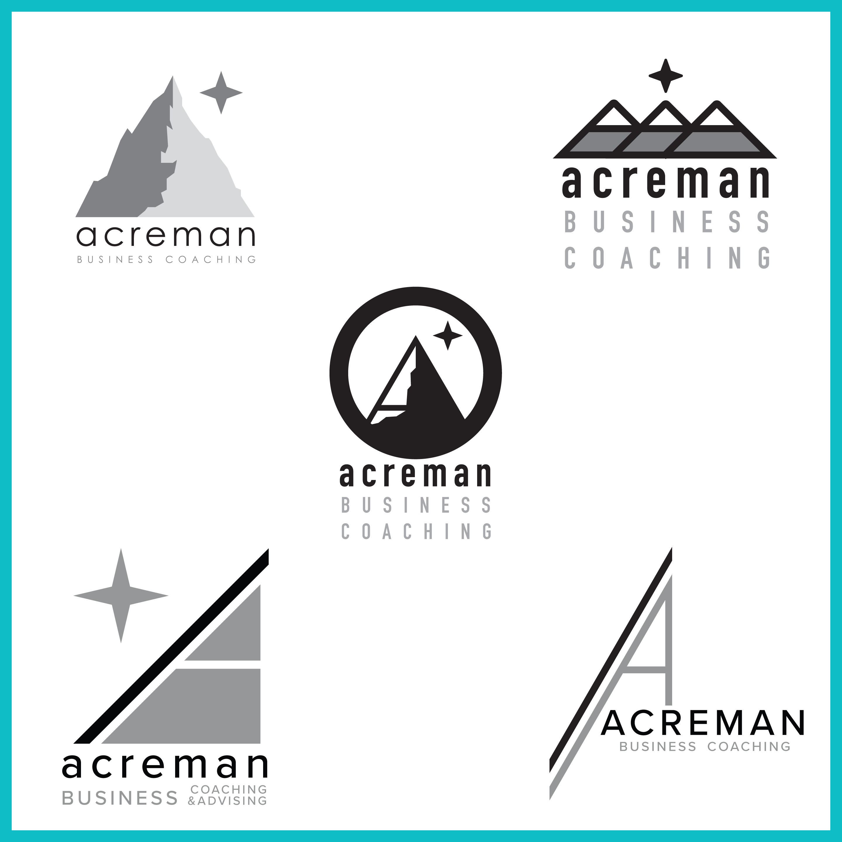 Acreman logo candidates